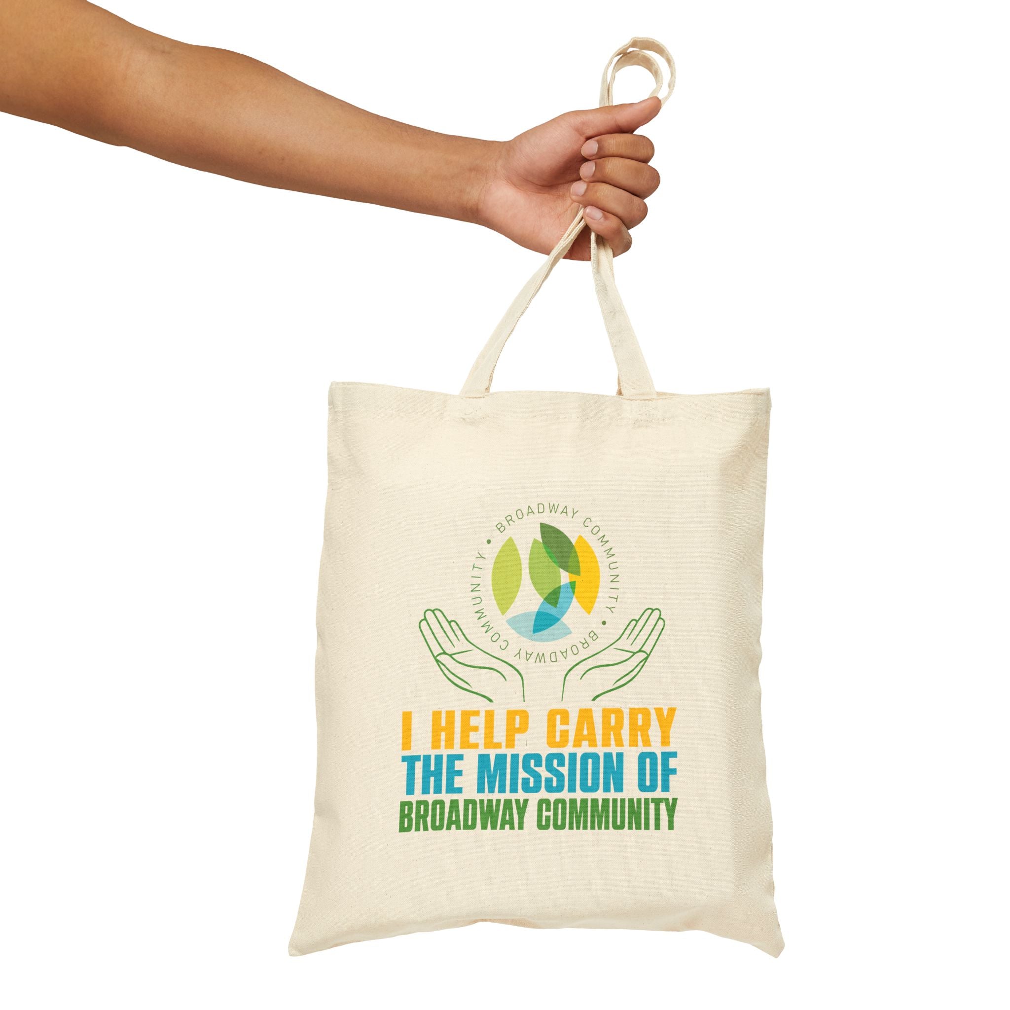 Carry The Mission Natural Tote Bag - Broadway Community Collection